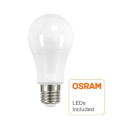 Ampoule LED 9W E27 A60 180° - OSRAM CHIP DURIS E 2835