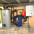 Installation de pompe à chaleur (PAC) AIR-EAU MITSUBISHI à Matzenheim