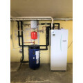 Installation de pompe à chaleur (PAC) AIR-EAU MITSUBISHI à Plobsheim