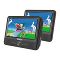 Lecteur DVD portable DJIX PVS906-50SM 9 - Double ecran - Autonomie 2h - Noir