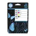HP 963 Pack de 4 cartouches dencre noire, cyan, jaune et magenta authentiques 6ZC70AE pour HP OfficeJet Pro 9010 / 9020 series